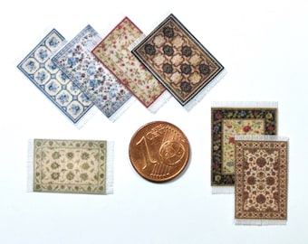 Miniature carpets, scale 1/144 (part 1)