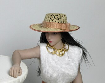 1/12 Phicen elegant linen hat