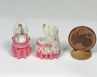 precious silk and lace cradle various colors 1/144 scale