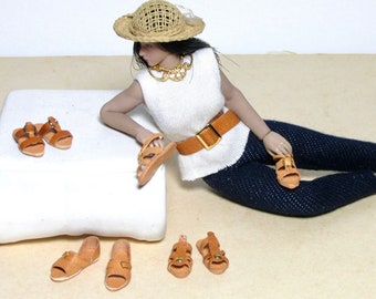 1/12 Phicen flat sandals