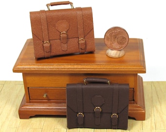 Vintage, miniature men folder, 1/12 scale