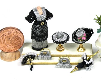 Mini fashion!  Mannequins and accessories scale 1/48