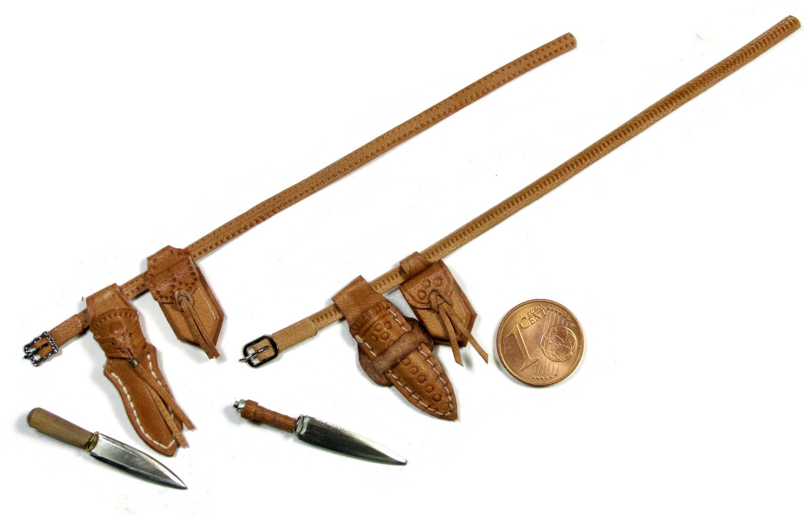 Miniature Daggers With Belt and Scabbard, 1/12 Scale - Etsy