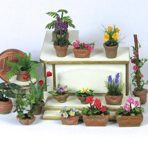 Delicious potted plants, 1/48 scale