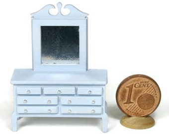 dresser with mirror, 1/48 scale