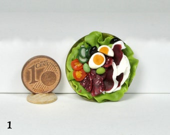 Dollhouse food, 1/12 scale