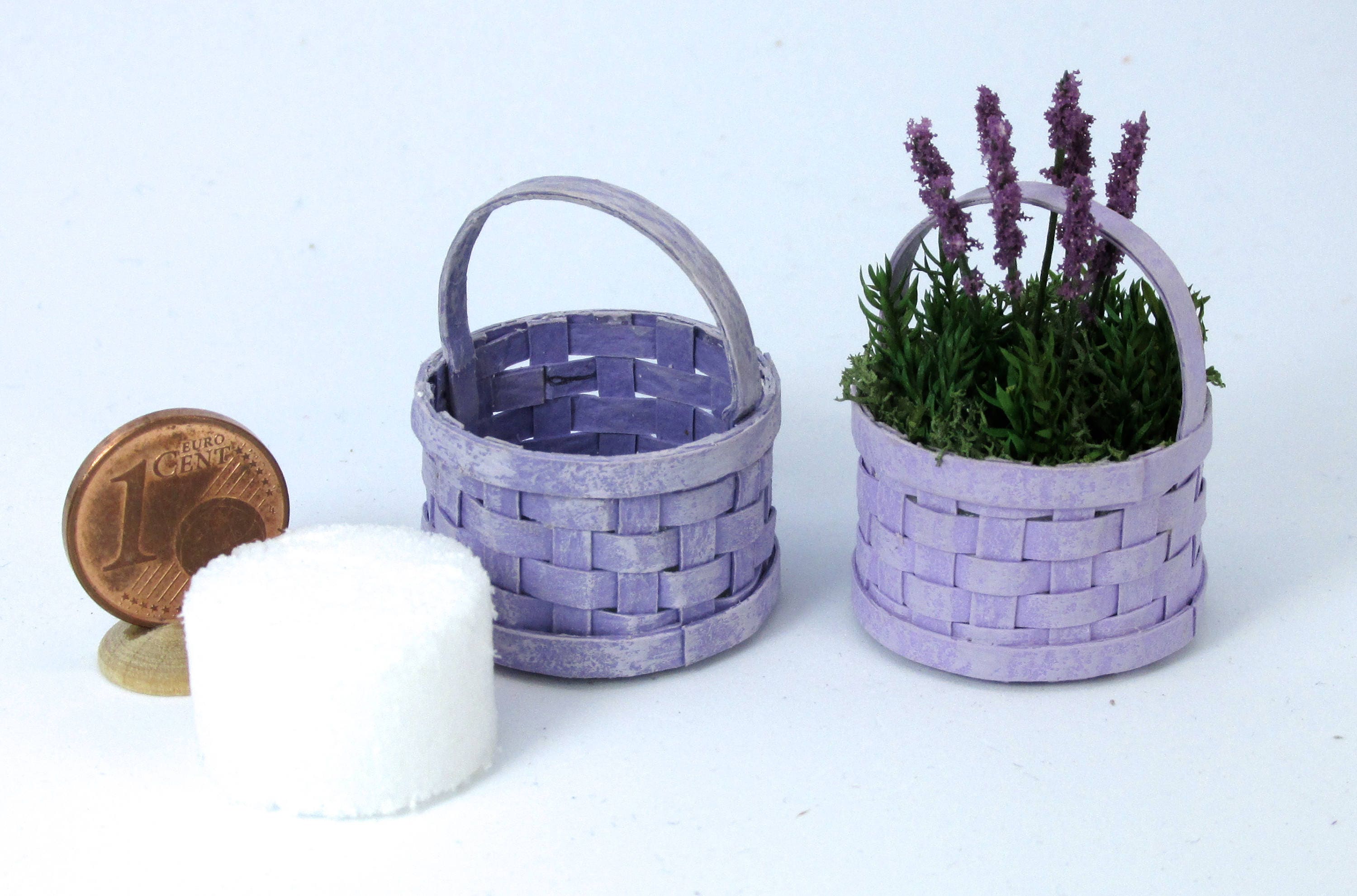 Cesta en miniatura en cartulina colorida hecha a mano escala Etsy Cesta en miniatura en cartulina colorida hecha a mano escala Etsy