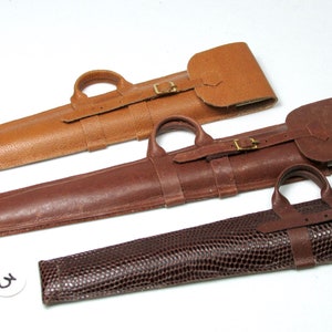 Miniature leather case for shotgun, 1/12 scale image 10