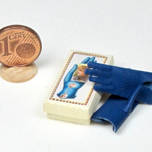 miniature gloves with box, 1/12 scale model 9