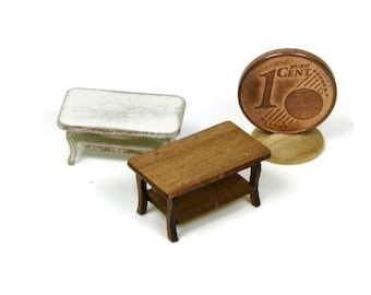 coffee table, 1/48 scale