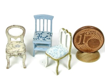 Upholstered chairs, 1/48 scale