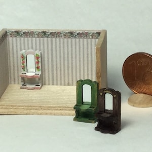 umbrella stands, wooden, 1/144 scale
