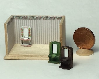 umbrella stands, wooden, 1/144 scale