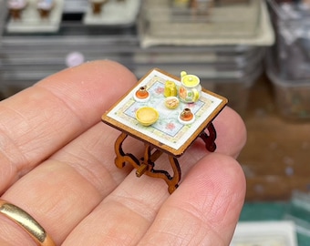 miniature full table, 1/48 scale