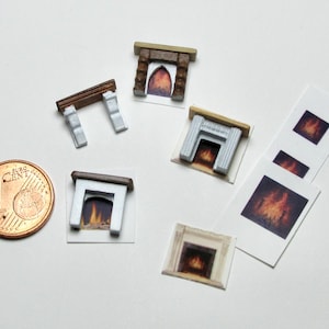 Chimenea varios modelos, escala 1/144