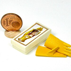 miniature gloves with box, 1/12 scale model 1