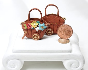 Italian fashion bag, 1/12 scale