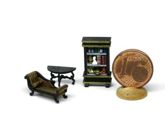 black and gold furnitures, 1/144 scale