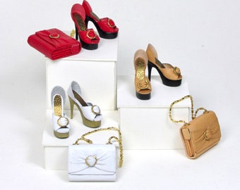 Fashion leather set, 1/12 scale