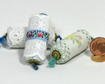 Miniature cushion  1/12 scale, various models
