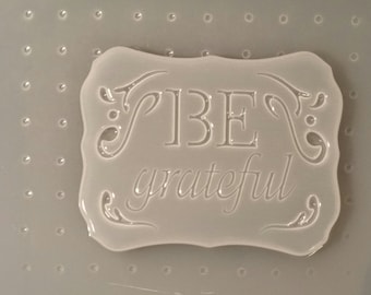 Quality PLASTIC Mold Small Embellished Crown Mold  ***This is a Durable This is NOT a Flimsy Silicone Mold*** Flexible