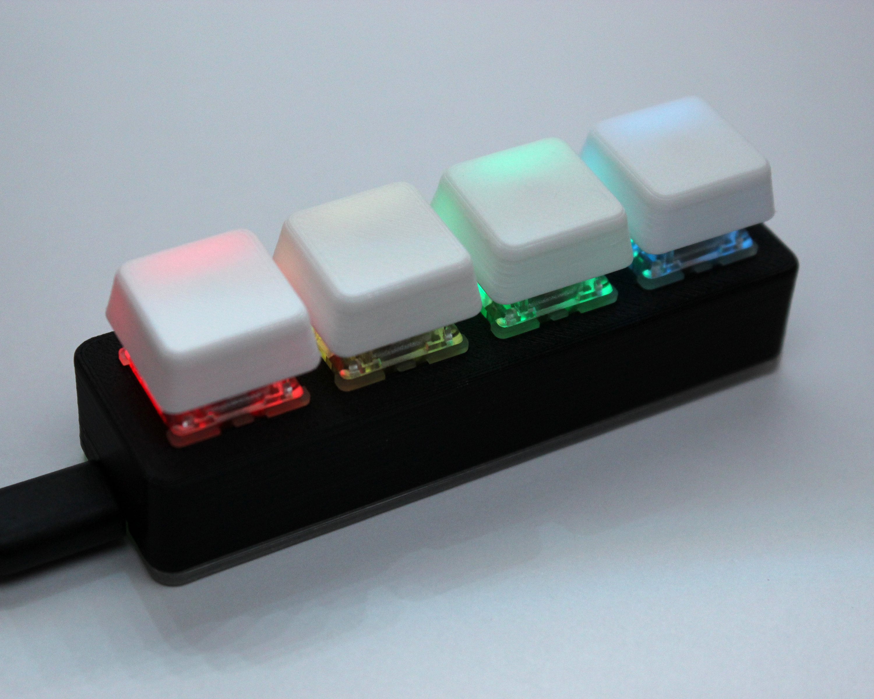 4K RGB Keypad for Osu Taiko/mania wide 