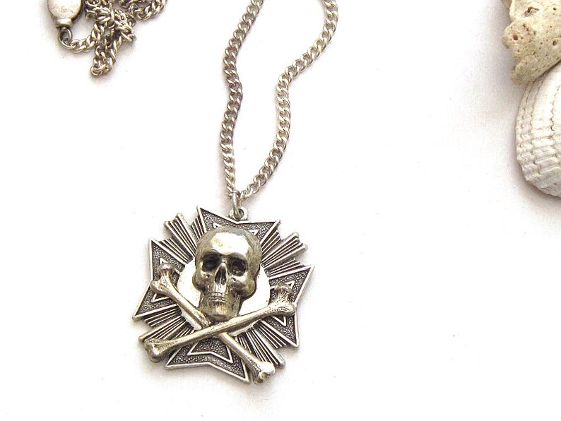 Mens Pirate Necklace Mens Pirate Jewelry Pirate Jewelry For Etsy