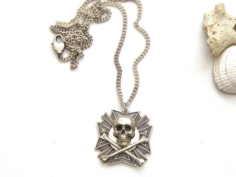 Mens Pirate Necklace Mens Pirate Jewelry Pirate Jewelry For Etsy