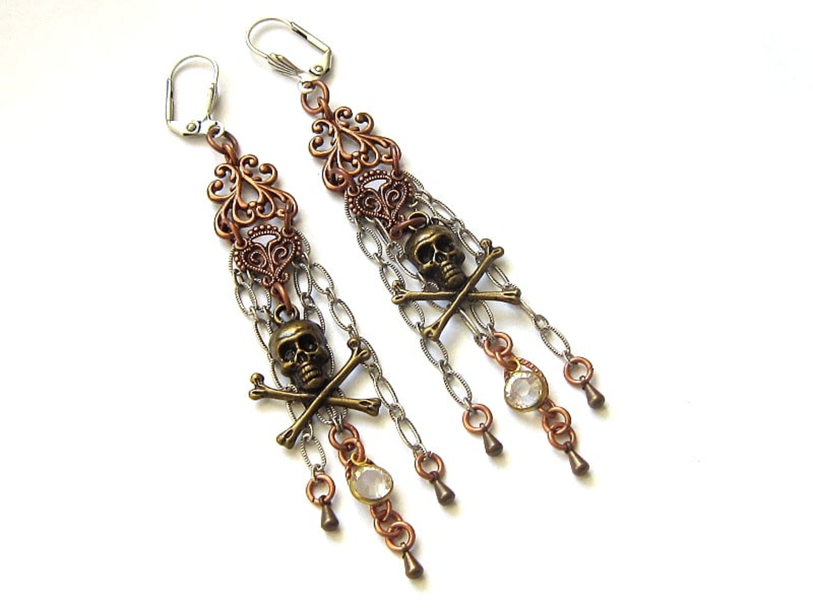 Pirate Earrings Pirate Jewelry Pirate Accessories Pirate Etsy