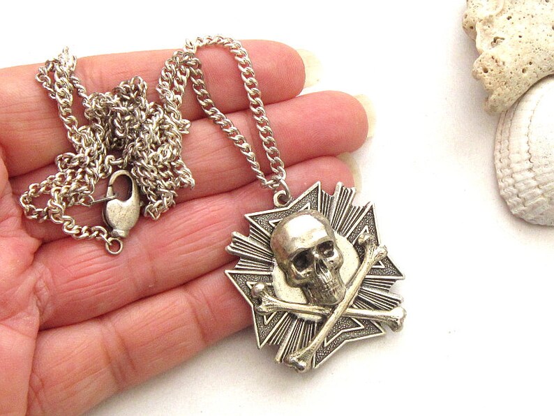 Mens Pirate Necklace Mens Pirate Jewelry Pirate Jewelry For Etsy