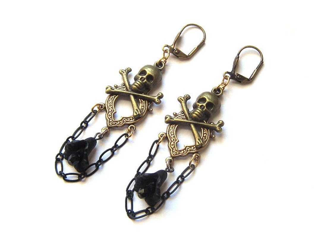 Pirate Earrings Women Pirate Jewelry Pirate Accessories Etsy