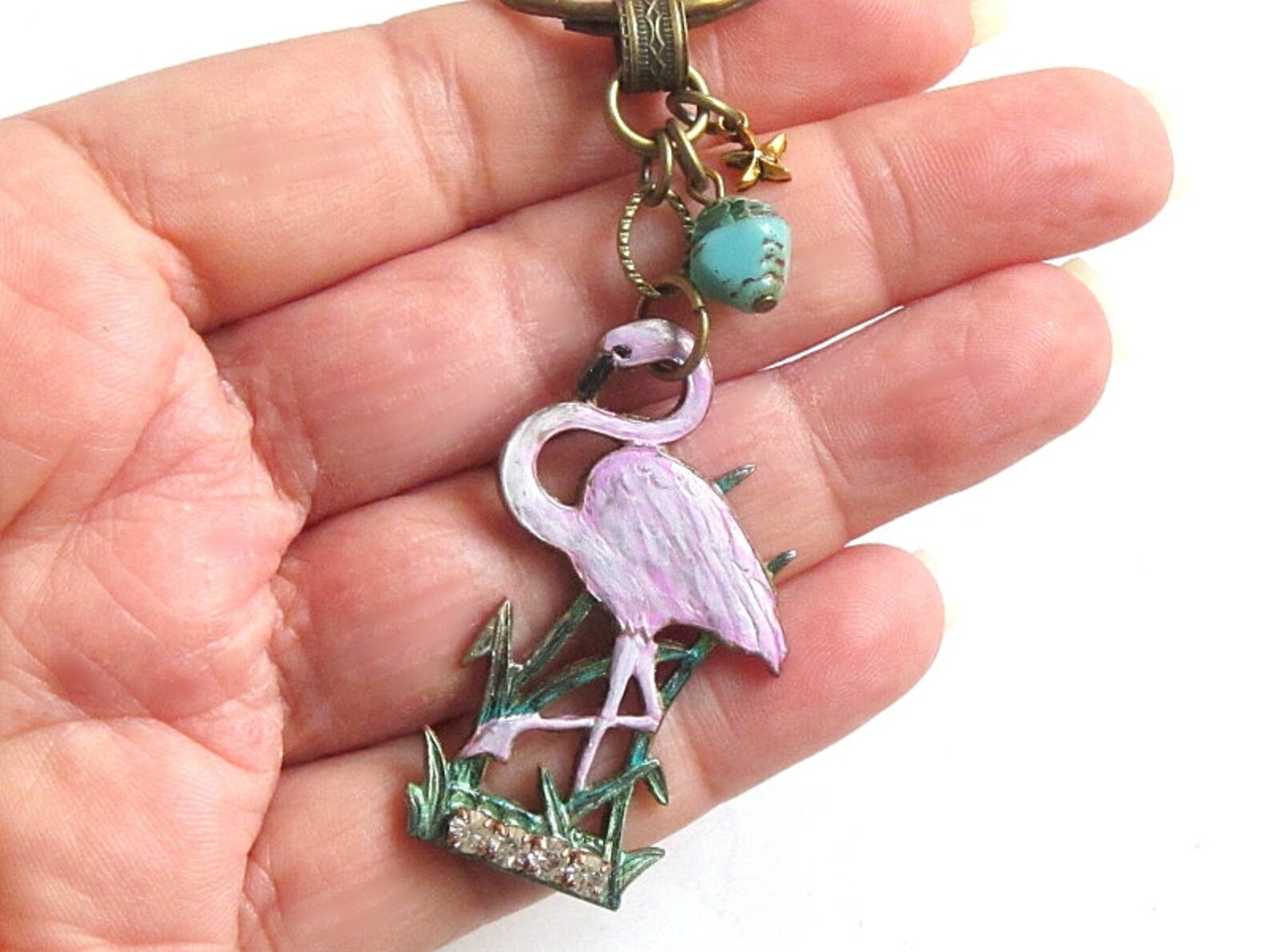 Flamingo Keychain Flamingo Gifts for Women Flamingo Gifts Etsy