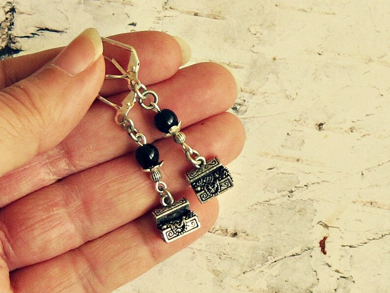Pirate Accessories for Women Pirate Treasure Chest Earrings Etsy