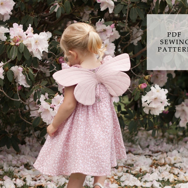 Fairy Wing Sewing Pattern, Butterfly wing costume, Newborn wings, fairy costume