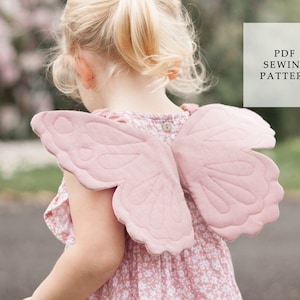 Fairy Wings Tutorial Sewing Pattern, Butterfly wing pdf pattern, Newborn Fairy Wings, fairy costume