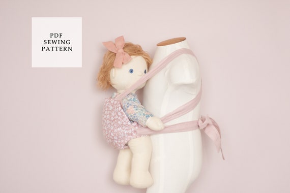 Baby Doll Carrier Sewing Pattern: Easy Toy Wrap (PDF Pattern)