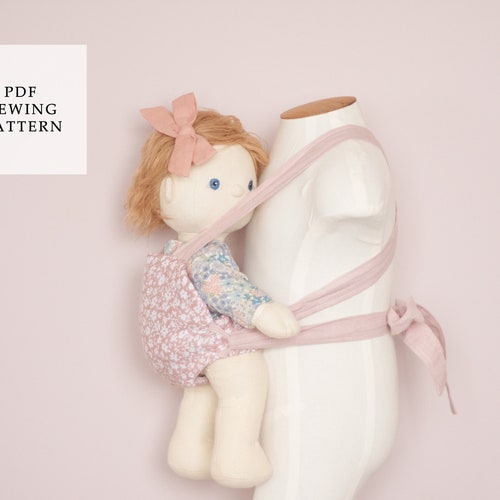 Baby Doll Carrier Pattern / PDF / English Pattern / Baby Doll Etsy Sweden