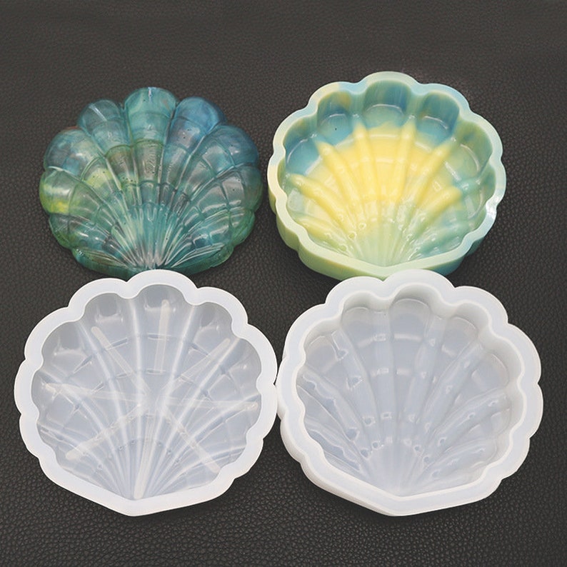 Clearancebig Sea Shell Silicone Mold Epoxy Resin Jewelry Etsy