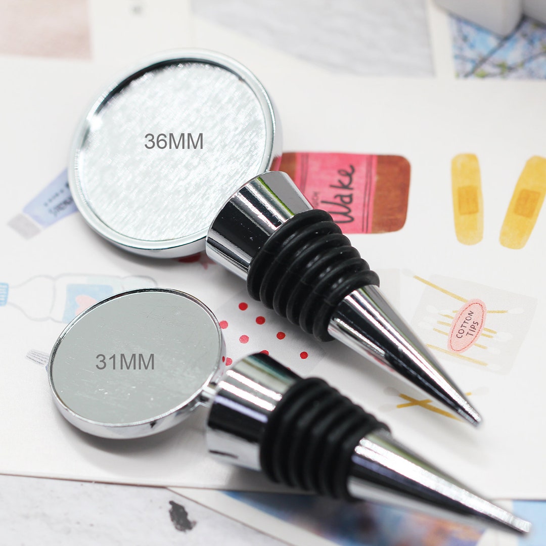 10pcs Bottle Stopperswine Stoppersilver Wine Bottle Stoppers With a