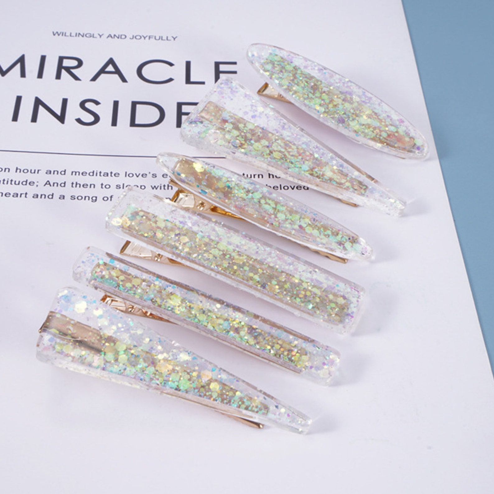 Clearancehair Clip Silicone Mold hair Clip Claw Moldresin Etsy