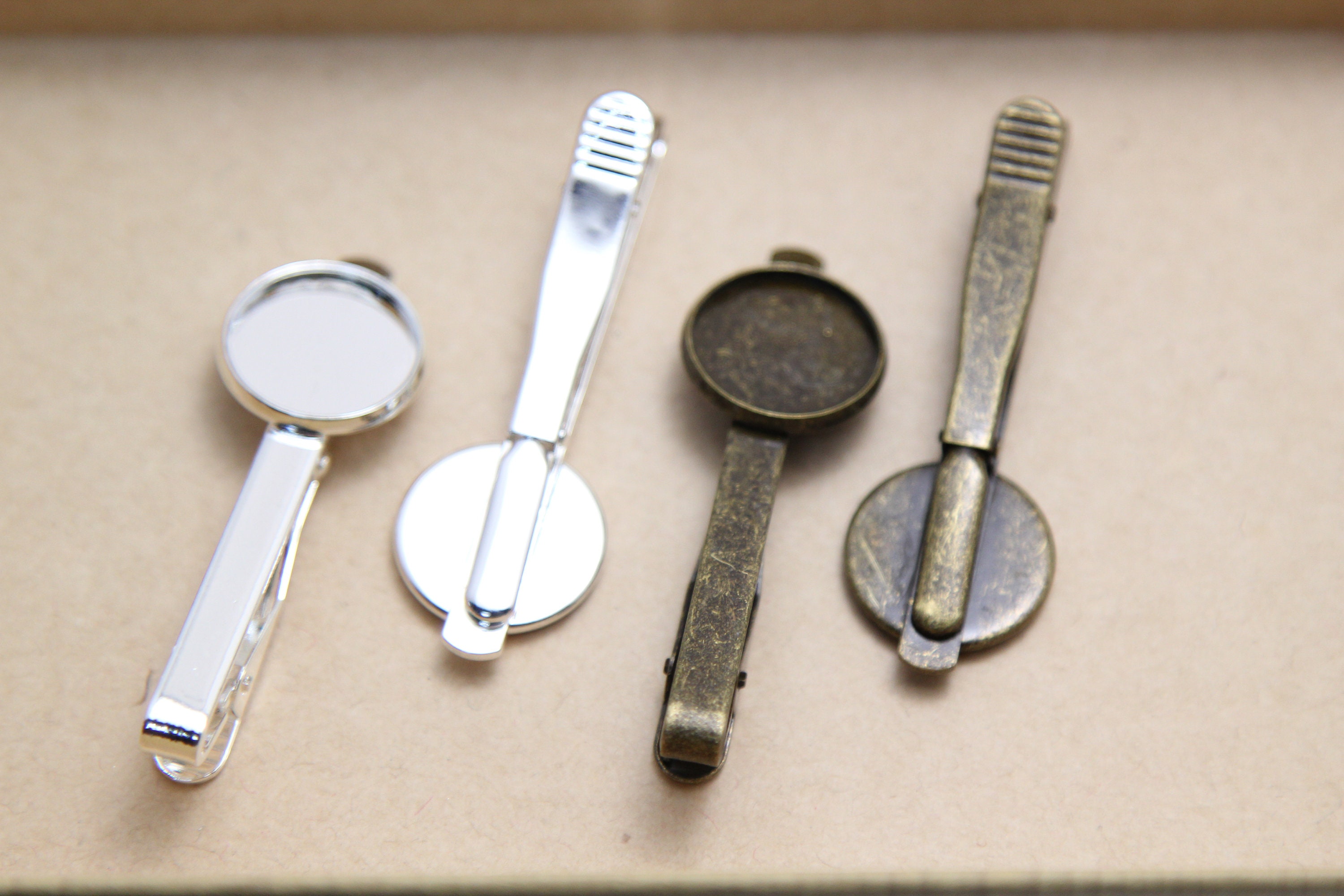 20pcs 16mm Tie Tack Bezel BlanksTie Tack FindingsTie Tack Etsy