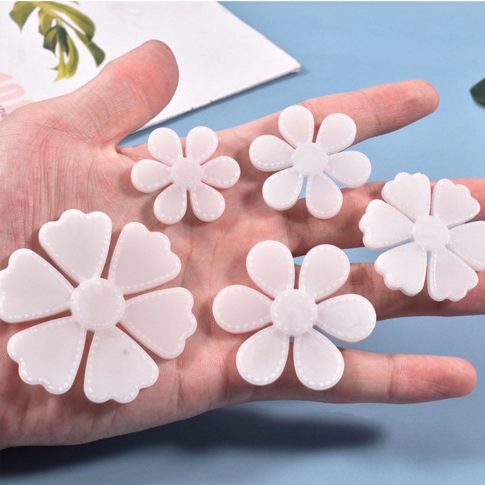 Petal Silicone MoldFlower Petal DIY Resin Mold Petalage Etsy