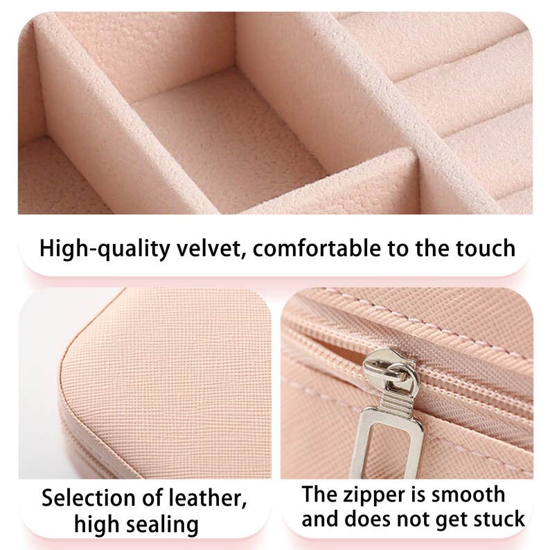 Leather Jewelry Travel Case Custom Jewelry Case jewellery Etsy