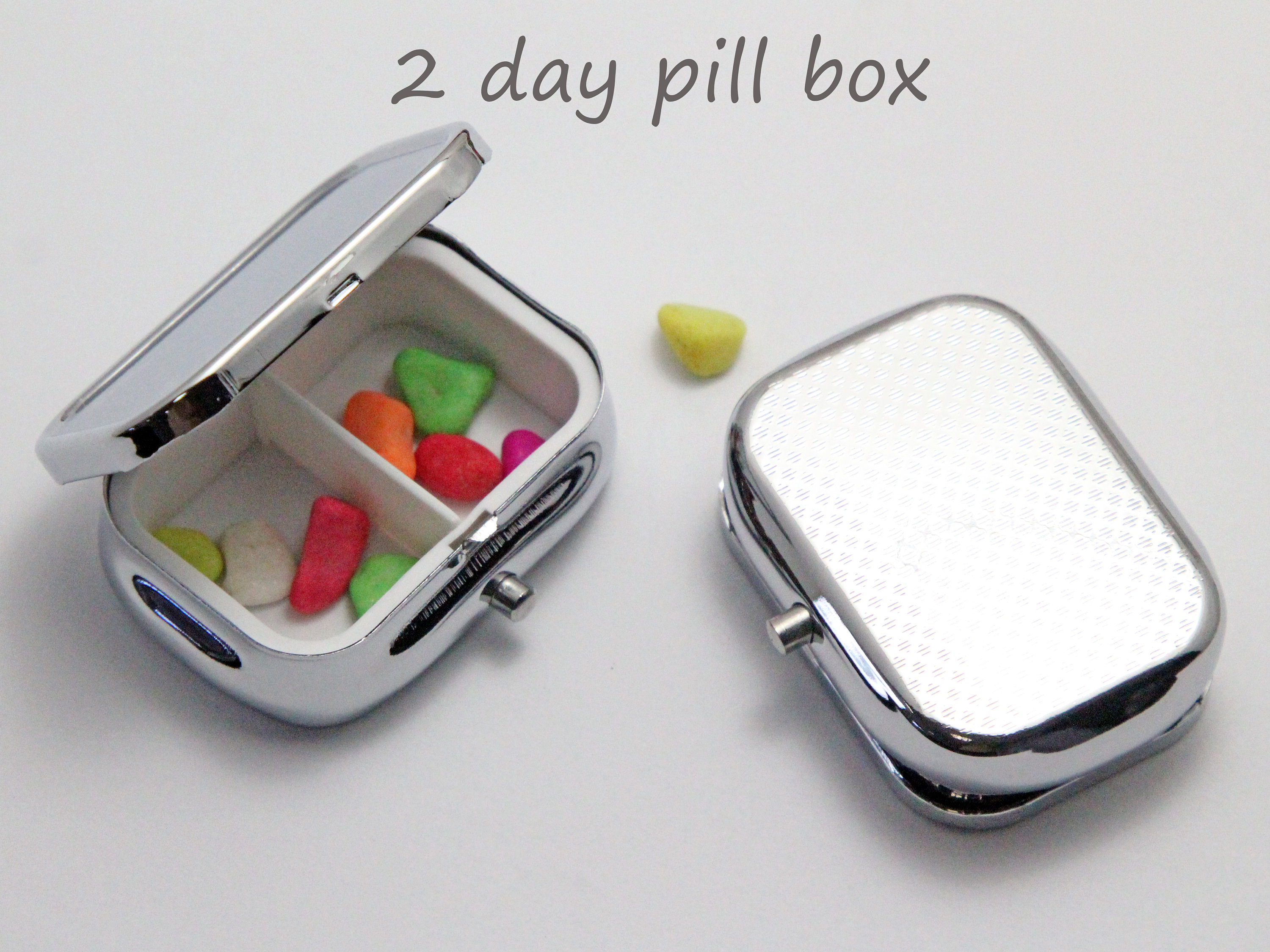 7 Day Pill Box Pill Case 7 Day Pill Case Retro Pill Case Etsy UK