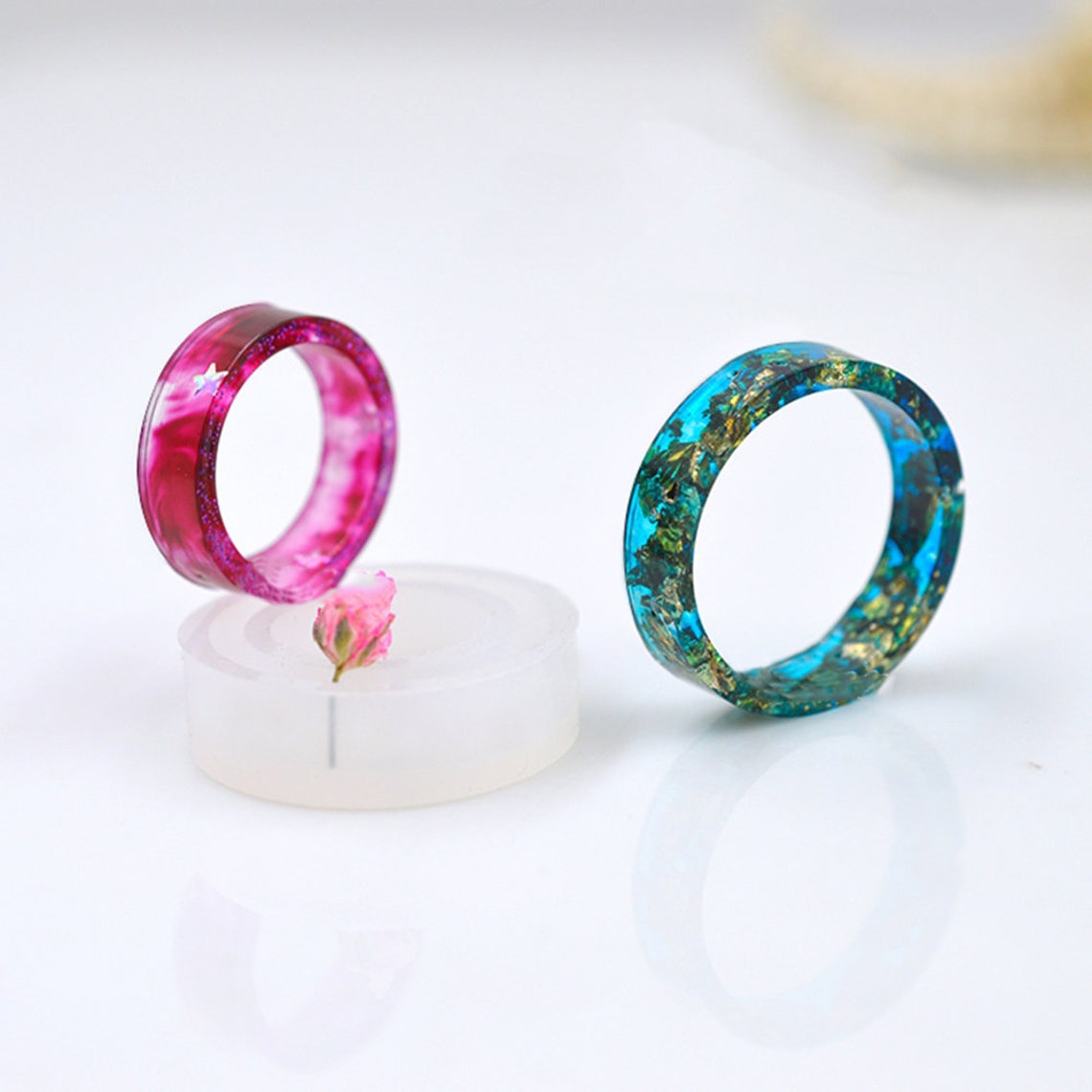 15mm22mm Flat Ring Silicone MoldEpoxy Resin Ring Mold Etsy