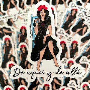 Pegatina De aquí y de allá