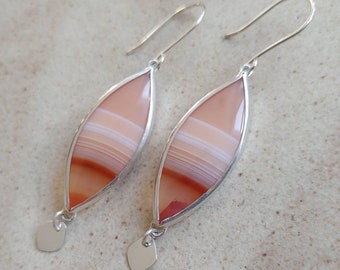 Sumatran Agate Earrings