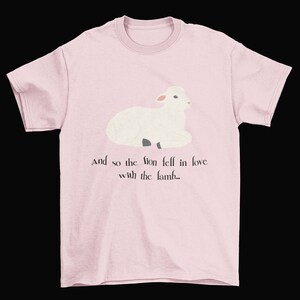 Lion Fell in Love With the Lamb T-shirt | Twilight Shirt | Edward Cullen | New Moon Eclipse | The Twilight Saga | Bella Swan