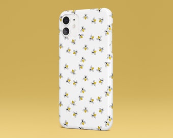 Bumblebee iPhone Case, Insect Art, Boho Chic Phone Cover