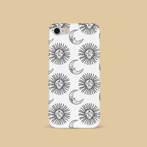 Sun and Moon Case - Celestial Artwork, Boho Chic Cases, iPhone and Android Cases, Accessories for Her, Birthday Gift Ideas
